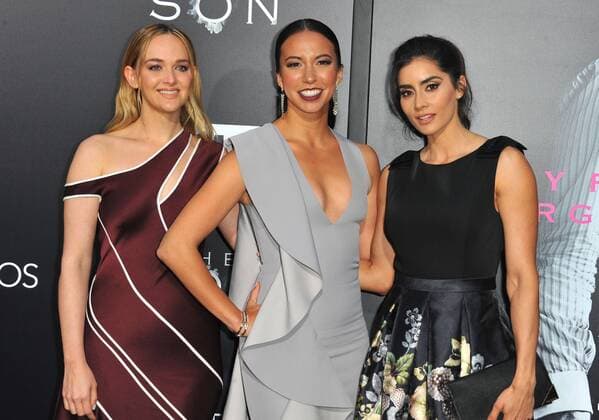 April 3, 2017 - Hollywood, California, U.S. - Jess Weixler, Elizabeth Frances, Paola Nunez attends the Los Angeles Premiere of AMC s The Son .held at the Arclight Theater in Hollywood, California on April 3. 2017. 2017 Hollywood U.S. - ZUMAl86_ 20170403_zaf_l86_059 Copyright: xDavexLongendykex