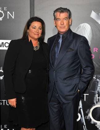 April 3, 2017 - Hollywood, California, U.S. - Keely Shaye Brosnan, Pierce Brosnan attends the Los Angeles Premiere of AMC s The Son .held at the Arclight Theater in Hollywood, California on April 3. 2017. 2017 Hollywood U.S. - ZUMAl86_ 20170403_zaf_l86_072 Copyright: xDavexLongendykex