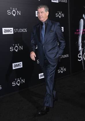 April 3, 2017 - Hollywood, CA, United States - 03 April 2017 - Hollywood, California - Pierce Brosnan. Premiere screening of AMC s The Son held at ArcLight Hollywood in Hollywood. Photo Credit: AdMedia Hollywood United States - ZUMAa123 20170403_zaa_a123_018 Copyright: xBirdiexThompsonx