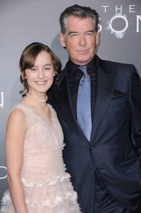 April 3, 2017 - Hollywood, CA, United States - 03 April 2017 - Hollywood, California - Sydney Lucas, Pierce Brosnan. Premiere screening of AMC s The Son held at ArcLight Hollywood in Hollywood. Photo Credit: AdMedia Hollywood United States - ZUMAa123 20170403_zaa_a123_026 Copyright: xBirdiexThompsonx