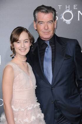 April 3, 2017 - Hollywood, CA, United States - 03 April 2017 - Hollywood, California - Sydney Lucas, Pierce Brosnan. Premiere screening of AMC s The Son held at ArcLight Hollywood in Hollywood. Photo Credit: AdMedia Hollywood United States - ZUMAa123 20170403_zaa_a123_035 Copyright: xBirdiexThompsonx