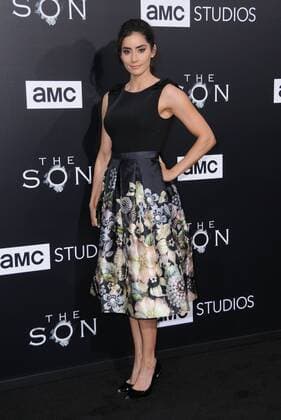 April 3, 2017 - Hollywood, CA, United States - 03 April 2017 - Hollywood, California - Paola Nunez. Premiere screening of AMC s The Son held at ArcLight Hollywood in Hollywood. Photo Credit: AdMedia Hollywood United States - ZUMAa123 20170403_zaa_a123_040 Copyright: xBirdiexThompsonx