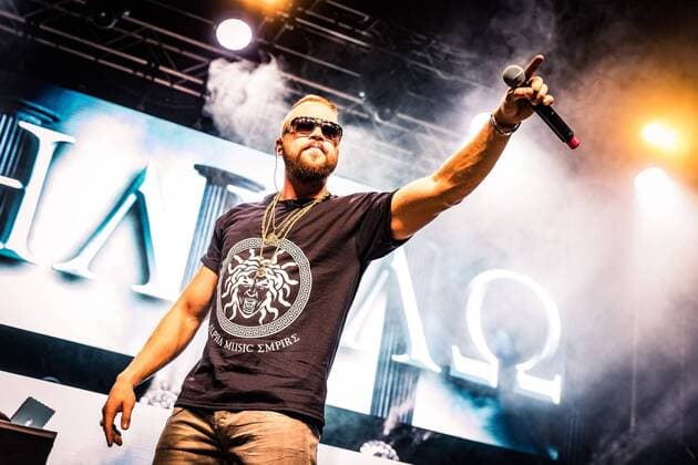 01.04.2017, Würzburg, Posthalle, Kollegah Imperator -Tour 2017, Foto: Kollegah Copyright: HMBxMedia xMarkusxKöller
