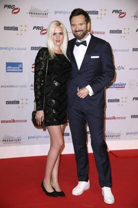 Sarah Knappik und Ingo Nommsen bei der 12. Verleihung des PRG Live Entertainment Award in der Festhalle Frankfurt. Frankfurt am Main, 03.04.2017 Foto:xS.xGabschx xFuturexImage