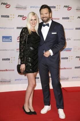 Sarah Knappik und Ingo Nommsen bei der 12. Verleihung des PRG Live Entertainment Award in der Festhalle Frankfurt. Frankfurt am Main, 03.04.2017 Foto:xS.xGabschx xFuturexImage