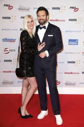 Sarah Knappik und Ingo Nommsen bei der 12. Verleihung des PRG Live Entertainment Award in der Festhalle Frankfurt. Frankfurt am Main, 03.04.2017 Foto:xS.xGabschx xFuturexImage
