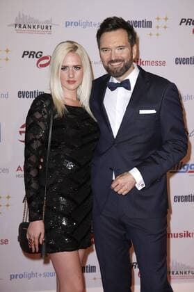 Sarah Knappik und Ingo Nommsen bei der 12. Verleihung des PRG Live Entertainment Award in der Festhalle Frankfurt. Frankfurt am Main, 03.04.2017 Foto:xS.xGabschx xFuturexImage