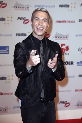 Julian David bei der 12. Verleihung des PRG Live Entertainment Award in der Festhalle Frankfurt. Frankfurt am Main, 03.04.2017 Foto:xS.xGabschx xFuturexImage