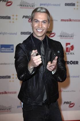 Julian David bei der 12. Verleihung des PRG Live Entertainment Award in der Festhalle Frankfurt. Frankfurt am Main, 03.04.2017 Foto:xS.xGabschx xFuturexImage
