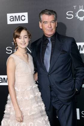 Sydney Lucas und Pierce Brosnan bei der The Son (AMC) Serien Premiere am 3.04.2017 in Los Angeles AMC s The Son TV Series Premiere in Los Angeles, 2017 