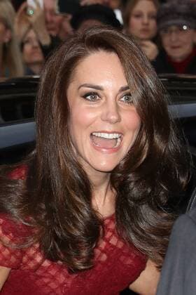 . 04 04 2017. London, United Kingdom. The Duchess of Cambridge arriving at the opening night of the musical 42nd Street at the Theatre Royal Drury Lane, London, in aid of East Anglia s Children s Hospice.  xStephenxLockx xi-Imagesx IIM-14819-0008