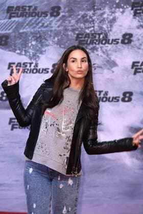 Sila Sahin bei der Deutschlandpremiere vom Film Fast & Furious 8 am 4.04.2017 in Berlin Fast and Furious 8 Filmpremiere in Berlin, 2017 