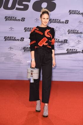 Elena Carriere bei der Fast & Furious 8 (The Fate of the Furious) Deutschlandpremiere im CineStar IMAX im Sony Center in Berlin am 04.04.2017