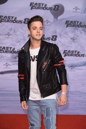 Luca Hänni bei der Fast & Furious 8 (The Fate of the Furious) Deutschlandpremiere im CineStar IMAX im Sony Center in Berlin am 04.04.2017