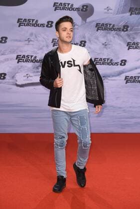 Luca Hänni bei der Fast & Furious 8 (The Fate of the Furious) Deutschlandpremiere im CineStar IMAX im Sony Center in Berlin am 04.04.2017