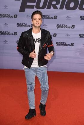 Luca Hänni bei der Fast & Furious 8 (The Fate of the Furious) Deutschlandpremiere im CineStar IMAX im Sony Center in Berlin am 04.04.2017