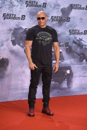Vin Diesel bei der Fast & Furious 8 (The Fate of the Furious) Deutschlandpremiere im CineStar IMAX im Sony Center in Berlin am 04.04.2017