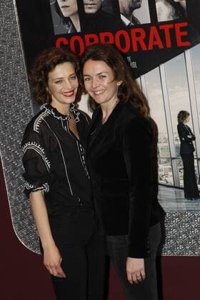 Celine Sallette - Violaine Fumeau CELEBRITES : Avant Premiere Corporate - Gaumont Opera - Paris - 04 04 2017 MichaelBaucher Panoramic 