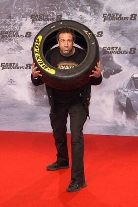 Jared Evil Hasselhoff - Premiere FAST & FURIOUS 8 im Cinestar Sony Center in Berlin am 04.04.2017 Premiere FAST & FURIOUS 8