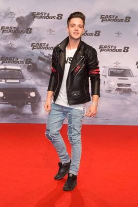 Luca Haenni - Premiere FAST & FURIOUS 8 im Cinestar Sony Center in Berlin am 04.04.2017 Premiere FAST & FURIOUS 8