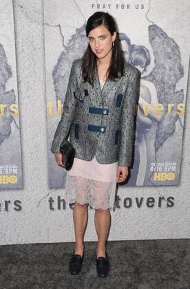 April 4, 2017 - Hollywood, CA, United States - 04 April 2017 - Hollywood, California - Margaret Qualley. Los Angeles Premiere of Season 3 of The Leftovers held at Avalon Hollywood in Hollywood. Photo Credit: AdMedia Hollywood United States - ZUMAa123 20170404_zaa_a123_118 Copyright: xBirdiexThompsonx