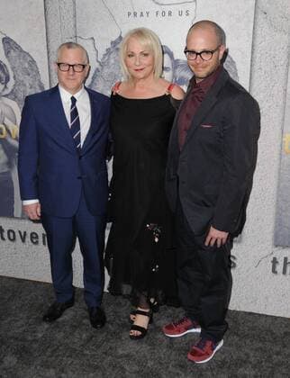 April 4, 2017 - Hollywood, CA, United States - 04 April 2017 - Hollywood, California - Tom Perotta, Mimi Leder, Damon Lindelof. Los Angeles Premiere of Season 3 of The Leftovers held at Avalon Hollywood in Hollywood. Photo Credit: AdMedia Hollywood United States - ZUMAa123 20170404_zaa_a123_125 Copyright: xBirdiexThompsonx