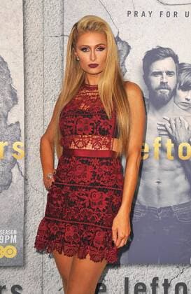 April 4, 2017 - Hollywood, California, U.S. - Paris Hilton attends The Los Angeles Premiere of HBO s The Leftovers held at the Avalon in Hollywood, California on April 4, 2017. 2017. Hollywood U.S. - ZUMAl86_ 20170404_zaf_l86_024 Copyright: xDavexLongendykex