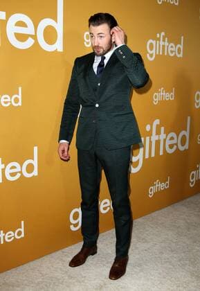 April 4, 2017 - Los Angeles, CA, United States - 4 April 2017 - Los Angeles, California - Chris Evans. Gifted Los Angeles Premiere held at the Pacific Theaters at The Grove. Photo Credit: AdMedia Los Angeles United States - ZUMAa123 20170404_zaa_a123_169 Copyright: xAdmediax