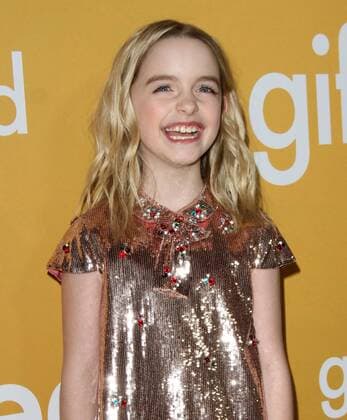 April 4, 2017 - Los Angeles, CA, United States - 4 April 2017 - Los Angeles, California - Mckenna Grace. Gifted Los Angeles Premiere held at the Pacific Theaters at The Grove. Photo Credit: AdMedia Los Angeles United States - ZUMAa123 20170404_zaa_a123_199 Copyright: xAdmediax
