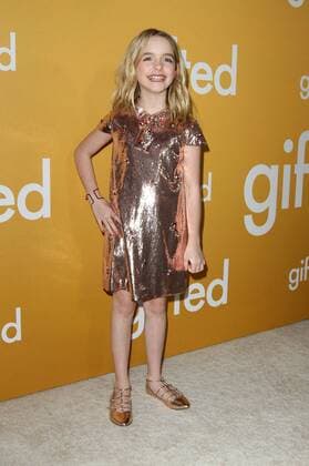 April 4, 2017 - Los Angeles, CA, United States - 4 April 2017 - Los Angeles, California - Mckenna Grace. Gifted Los Angeles Premiere held at the Pacific Theaters at The Grove. Photo Credit: AdMedia Los Angeles United States - ZUMAa123 20170404_zaa_a123_204 Copyright: xAdmediax