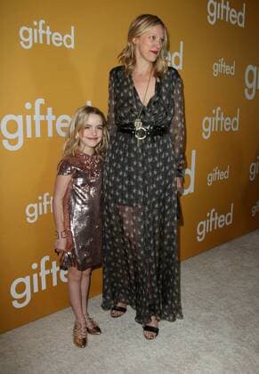 April 4, 2017 - Los Angeles, CA, United States - 4 April 2017 - Los Angeles, California - Mckenna Grace and Producer Karen Lunder. Gifted Los Angeles Premiere held at the Pacific Theaters at The Grove. Photo Credit: AdMedia Los Angeles United States - ZUMAa123 20170404_zaa_a123_212 Copyright: xAdmediax