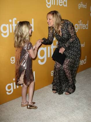April 4, 2017 - Los Angeles, CA, United States - 4 April 2017 - Los Angeles, California - Mckenna Grace and Producer Karen Lunder. Gifted Los Angeles Premiere held at the Pacific Theaters at The Grove. Photo Credit: AdMedia Los Angeles United States - ZUMAa123 20170404_zaa_a123_220 Copyright: xAdmediax