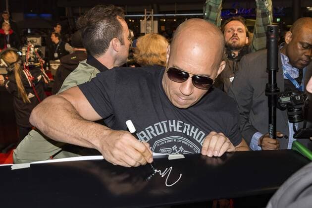 Vin Diesel bei der Premiere des Kinofilms Fast & Furious 8 im Cinestar Sony Center. Berlin, 04.04.2017 Foto:xK.xWernerx xFuturexImage