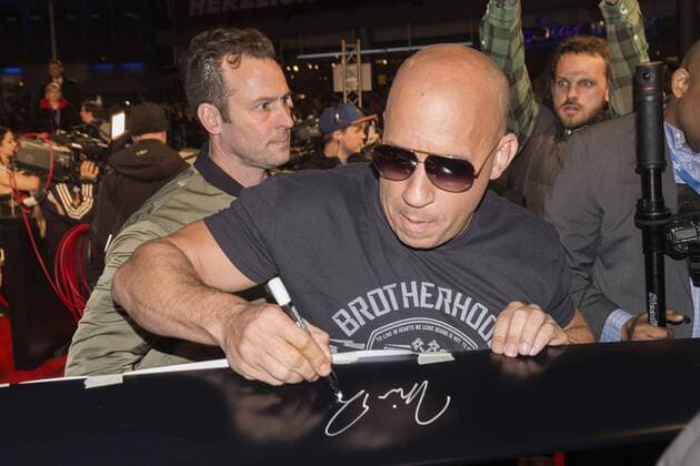 Vin Diesel bei der Premiere des Kinofilms Fast & Furious 8 im Cinestar Sony Center. Berlin, 04.04.2017 Foto:xK.xWernerx xFuturexImage