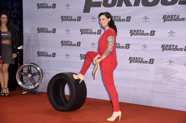 Lina van de Mars bei der Premiere des Kinofilms Fast & Furious 8 im Cinestar Sony Center. Berlin, 04.04.2017 Foto:xF.xKernx xFuturexImage