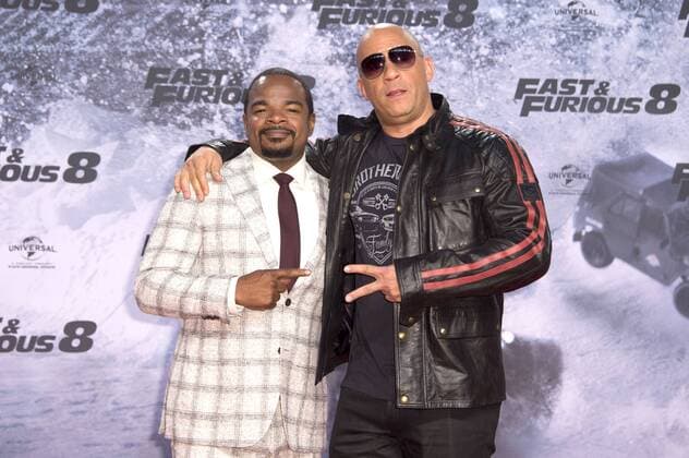 F. Gary Gray und Vin Diesel bei der Premiere des Kinofilms Fast & Furious 8 im Cinestar Sony Center. Berlin, 04.04.2017 Foto:xF.xKernx xFuturexImage