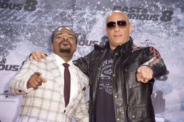 F. Gary Gray und Vin Diesel bei der Premiere des Kinofilms Fast & Furious 8 im Cinestar Sony Center. Berlin, 04.04.2017 Foto:xF.xKernx xFuturexImage