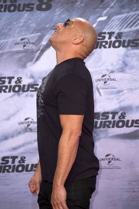 Vin Diesel bei der Premiere des Kinofilms Fast & Furious 8 im Cinestar Sony Center. Berlin, 04.04.2017 Foto:xF.xKernx xFuturexImage