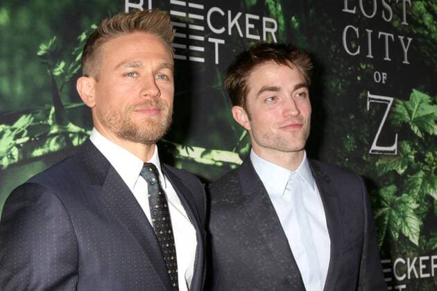 LOS ANGELES - APR 5: Charlie Hunnam, Robert Pattinson at the The Lost City of Z Premiere at ArcLight Hollywood on April 5, 2017 in Los Angeles, CA  Copyright: xKathyxHutchinsx xIPAx xHutchinsxPhotox