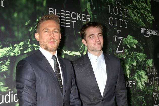LOS ANGELES - APR 5: Charlie Hunnam, Robert Pattinson at the The Lost City of Z Premiere at ArcLight Hollywood on April 5, 2017 in Los Angeles, CA  Copyright: xKathyxHutchinsx xIPAx xHutchinsxPhotox