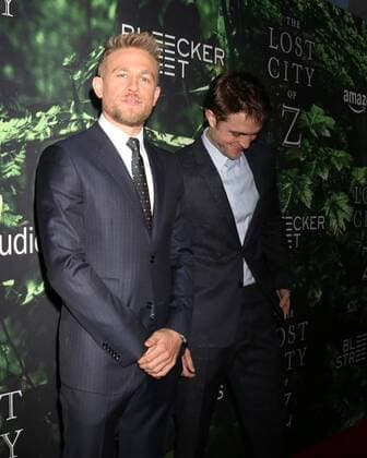 LOS ANGELES - APR 5: Charlie Hunnam, Robert Pattinson at the The Lost City of Z Premiere at ArcLight Hollywood on April 5, 2017 in Los Angeles, CA  Copyright: xKathyxHutchinsx xIPAx xHutchinsxPhotox