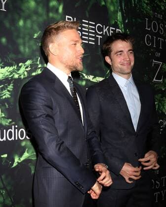 LOS ANGELES - APR 5: Charlie Hunnam, Robert Pattinson at the The Lost City of Z Premiere at ArcLight Hollywood on April 5, 2017 in Los Angeles, CA  Copyright: xKathyxHutchinsx xIPAx xHutchinsxPhotox