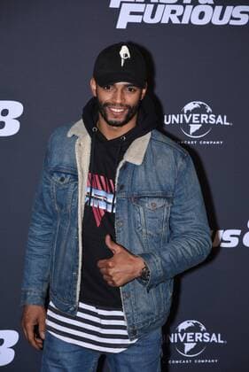216802 Serge Arnal Starface 2017-04-05 Paris France Premiere du film Fast & Furious 8. Brahim Zaibat.  Copyright: xSergexArnalx xStarfacex STAR_216802_006