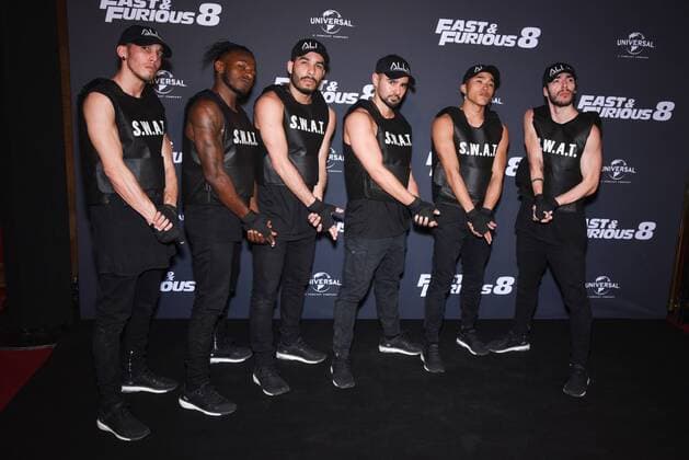 216802 Serge Arnal Starface 2017-04-05 Paris France Premiere du film Fast & Furious 8.  Copyright: xSergexArnalx xStarfacex STAR_216802_009