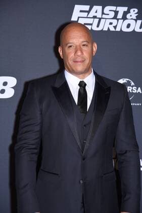 216802 Serge Arnal Starface 2017-04-05 Paris France Premiere du film Fast & Furious 8. Vin Diesel.  Copyright: xSergexArnalx xStarfacex STAR_216802_020