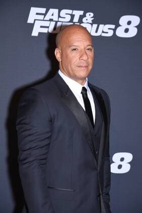 216802 Serge Arnal Starface 2017-04-05 Paris France Premiere du film Fast & Furious 8. Vin Diesel.  Copyright: xSergexArnalx xStarfacex STAR_216802_022