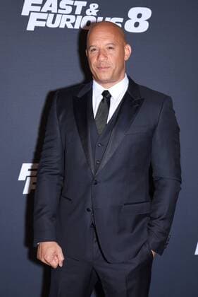 216802 Serge Arnal Starface 2017-04-05 Paris France Premiere du film Fast & Furious 8. Vin Diesel.  Copyright: xSergexArnalx xStarfacex STAR_216802_023