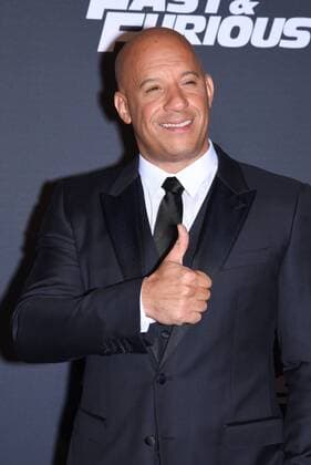 216802 Serge Arnal Starface 2017-04-05 Paris France Premiere du film Fast & Furious 8. Vin Diesel.  Copyright: xSergexArnalx xStarfacex STAR_216802_025