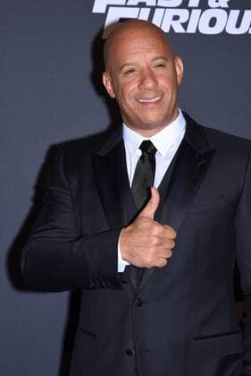 216802 Serge Arnal Starface 2017-04-05 Paris France Premiere du film Fast & Furious 8. Vin Diesel.  Copyright: xSergexArnalx xStarfacex STAR_216802_027