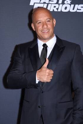 216802 Serge Arnal Starface 2017-04-05 Paris France Premiere du film Fast & Furious 8. Vin Diesel.  Copyright: xSergexArnalx xStarfacex STAR_216802_028